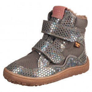 Dětská obuv Froddo Barefoot TEX Winter Grey/Silver *BF - Boty a dětská obuv