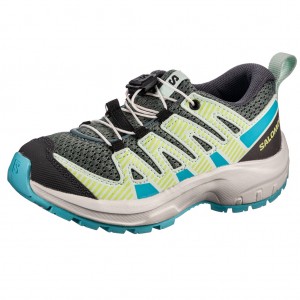 Dětská obuv Salomon XA Pro V8 J  /Atlantic/Metal/Blue - 