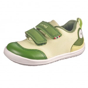 Dětská obuv VIKING ALV BAREFOOT PAW 2V /green - 