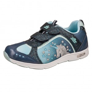 Dětská obuv LICO Unicorn V  blinky  marine/türkis - 