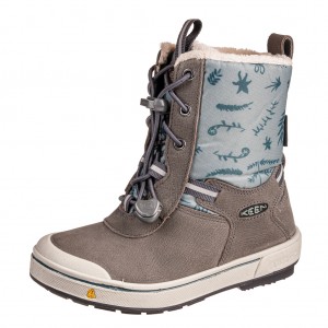 Dětská obuv KEEN Kelsa Tall WP  /magnet/chinois green - 